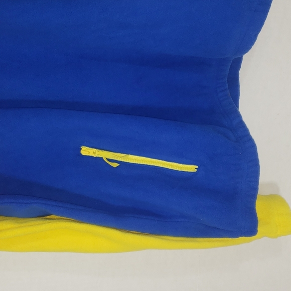 Polaroid Men Quarter Zip Pull Over Fleece Jacket Large - Picture 3 of 7